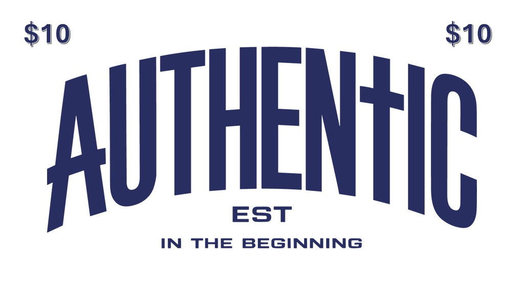 Authentic33 Gift Card